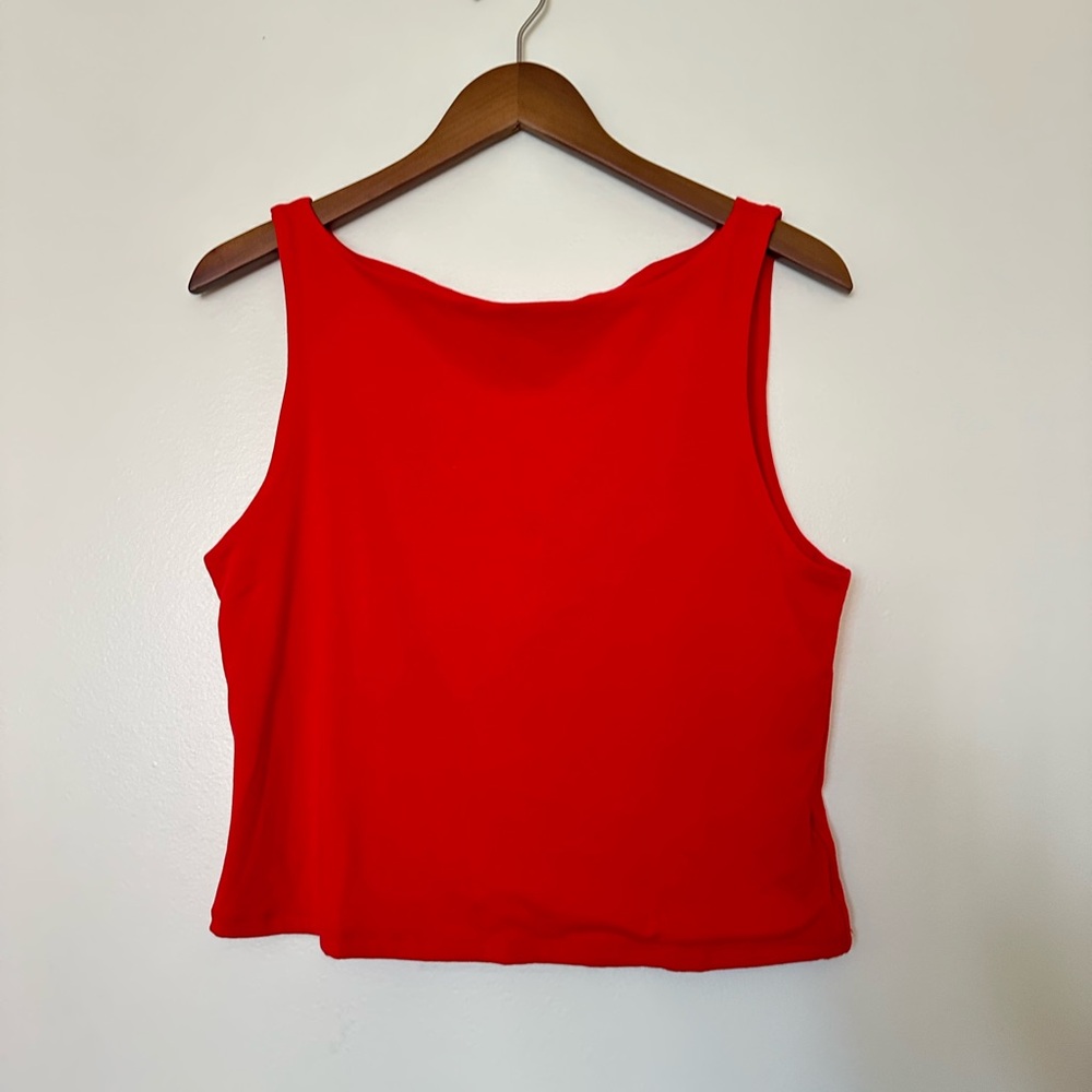 Boatneck red Gap top